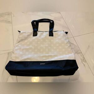 Jafra polka dot tote bag #12